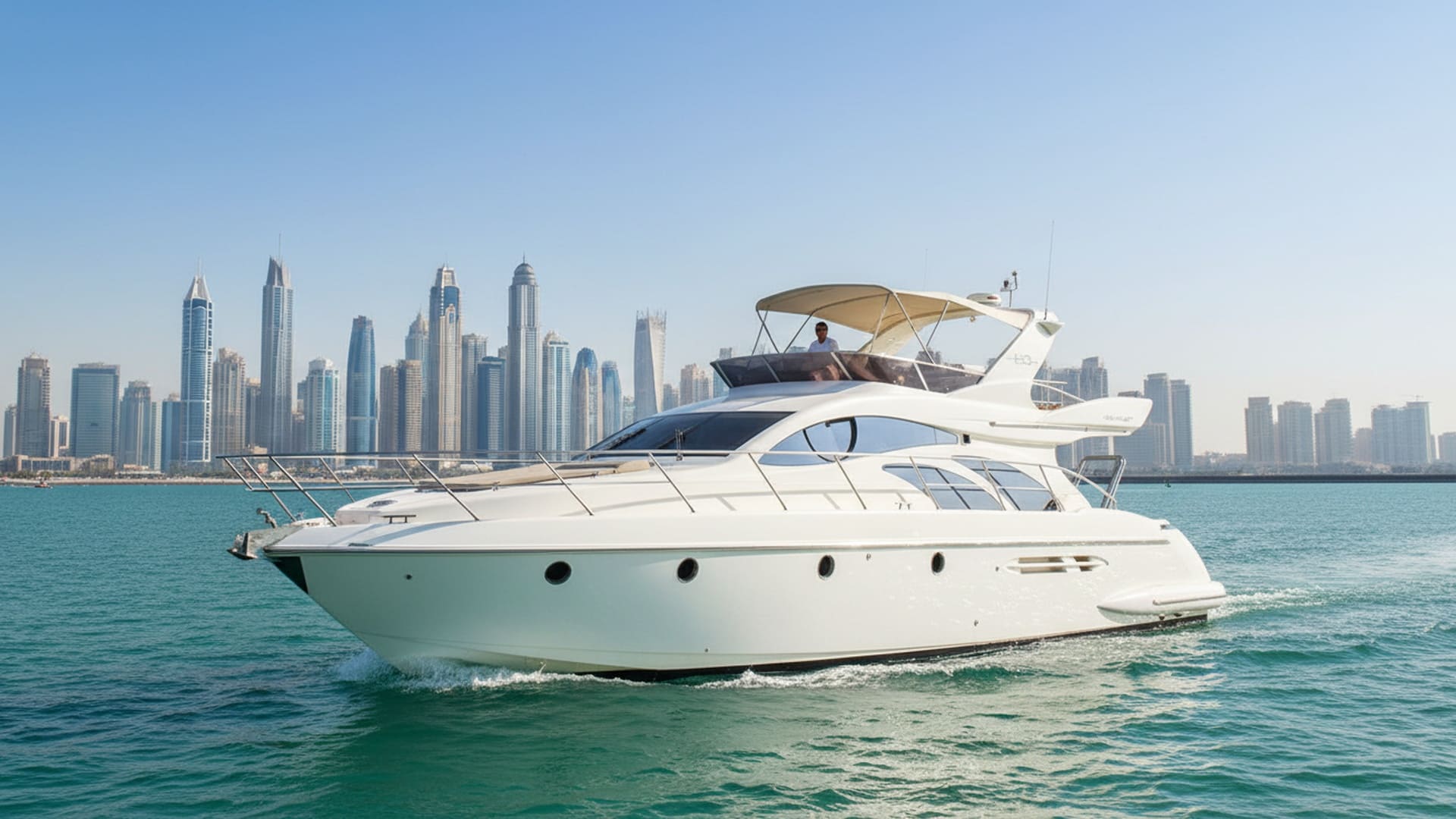 Ruby Crown 50 ft yacht charter Dubai
