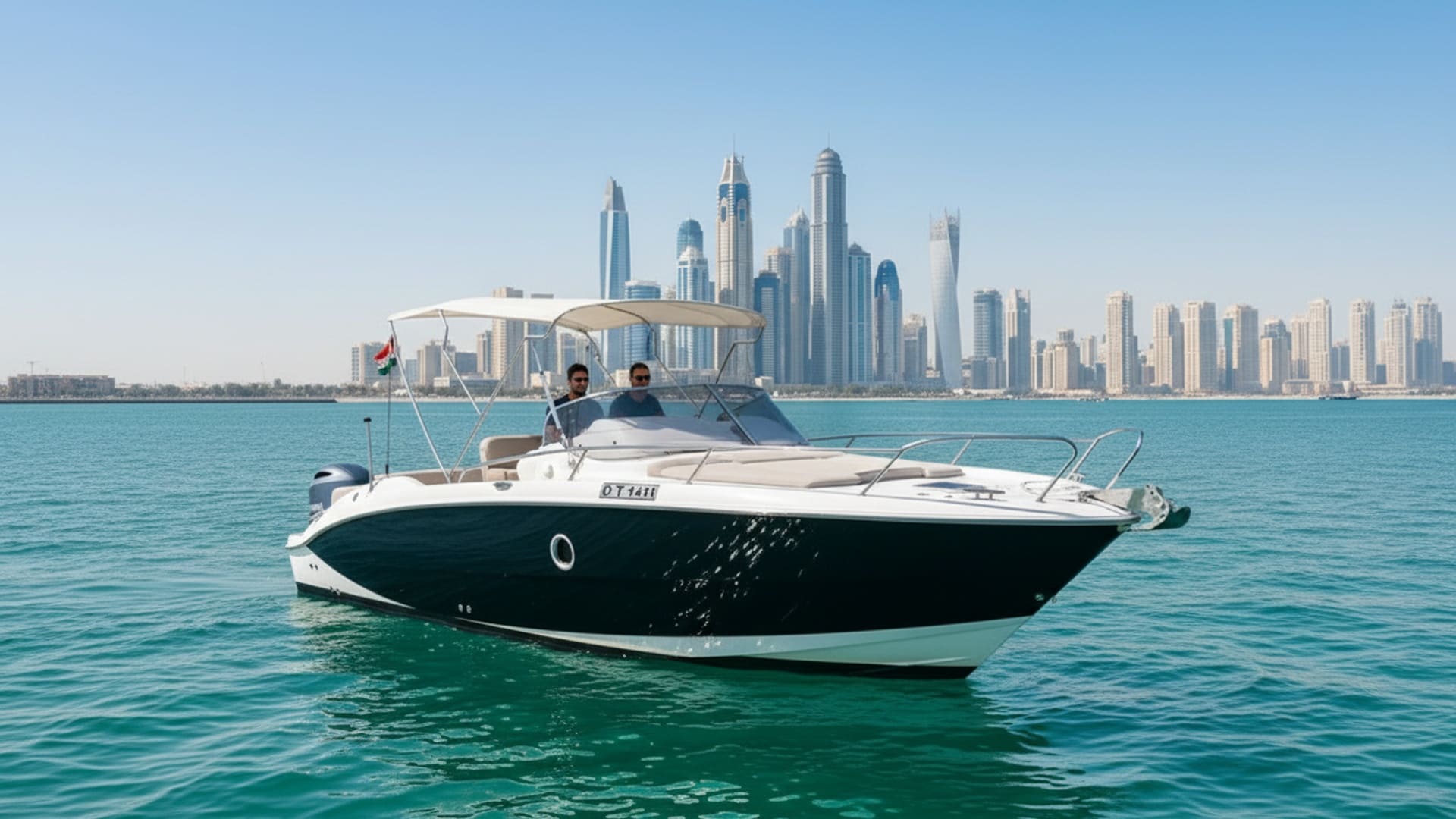 Spacious deck and comfortable seating on Ruby Sanctuary 27 ft