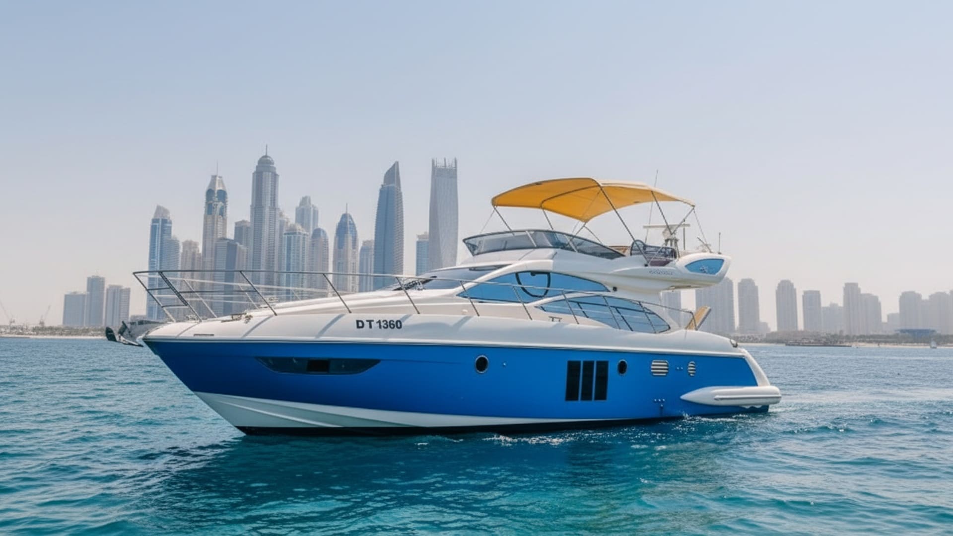Ruby Oasis 48 ft luxury yacht in Dubai Marina