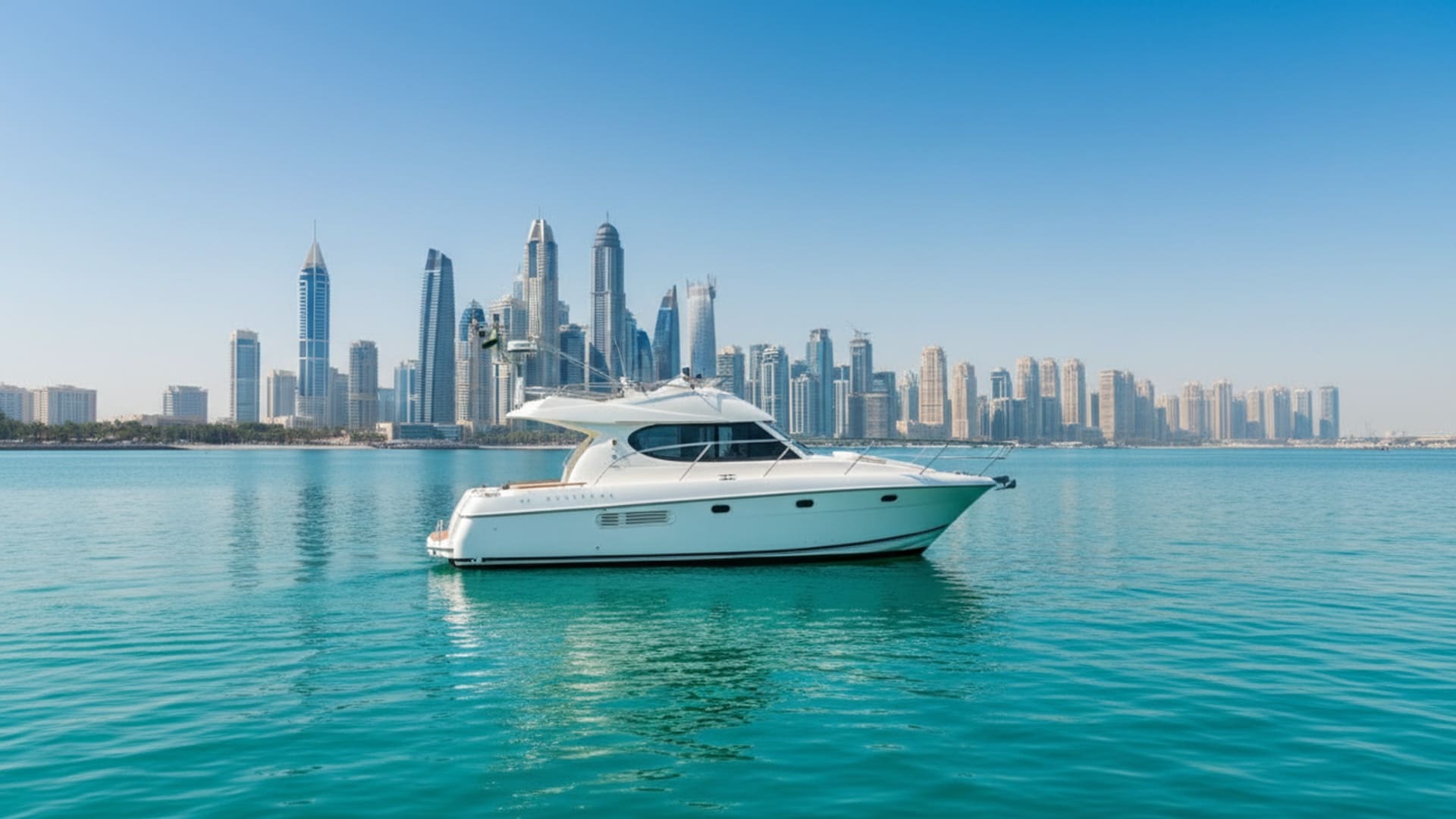 Emerald Empress 32 ft yacht charter Dubai