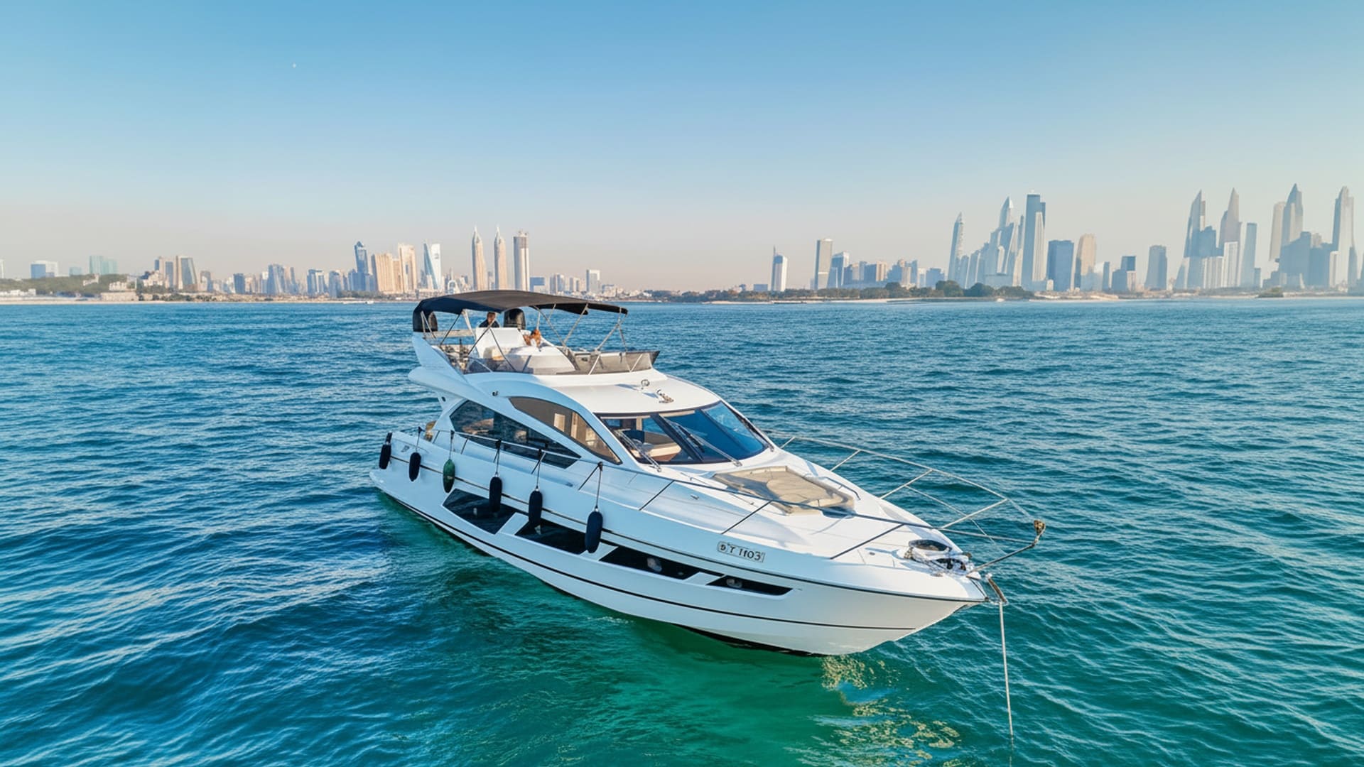 Sapphire Princess 65 ft yacht charter Dubai