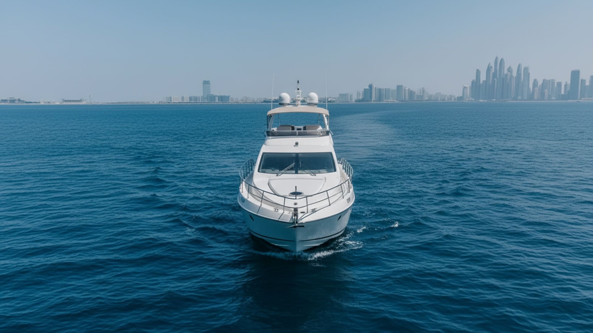 Spacious deck of Silver Duchess 55 ft yacht, perfect for guests