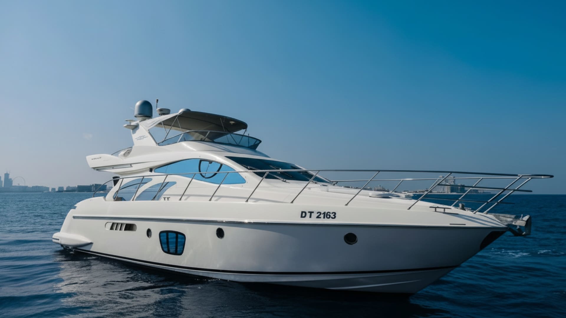 Platinum Paradise 55 ft yacht charter Dubai