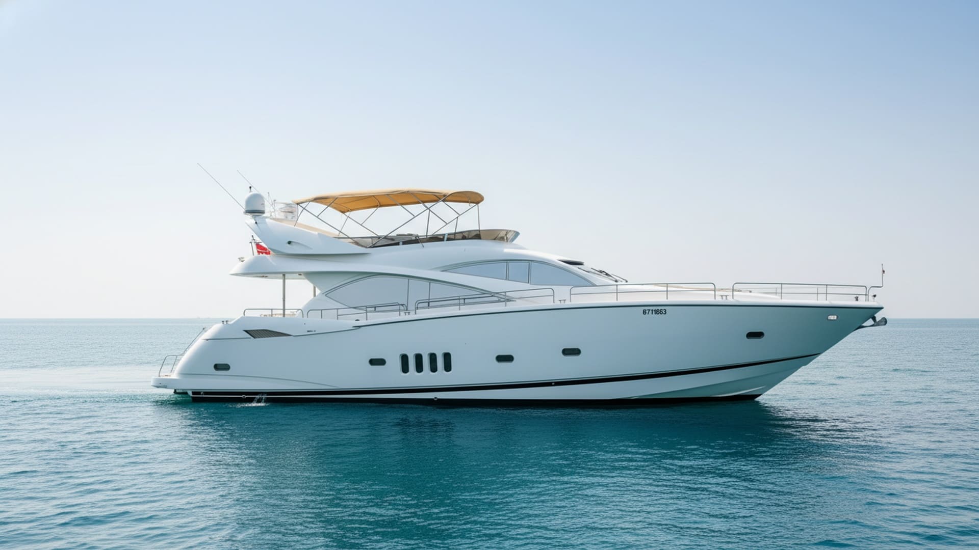 Grand Destiny 82 ft yacht exterior, premium Dubai charter